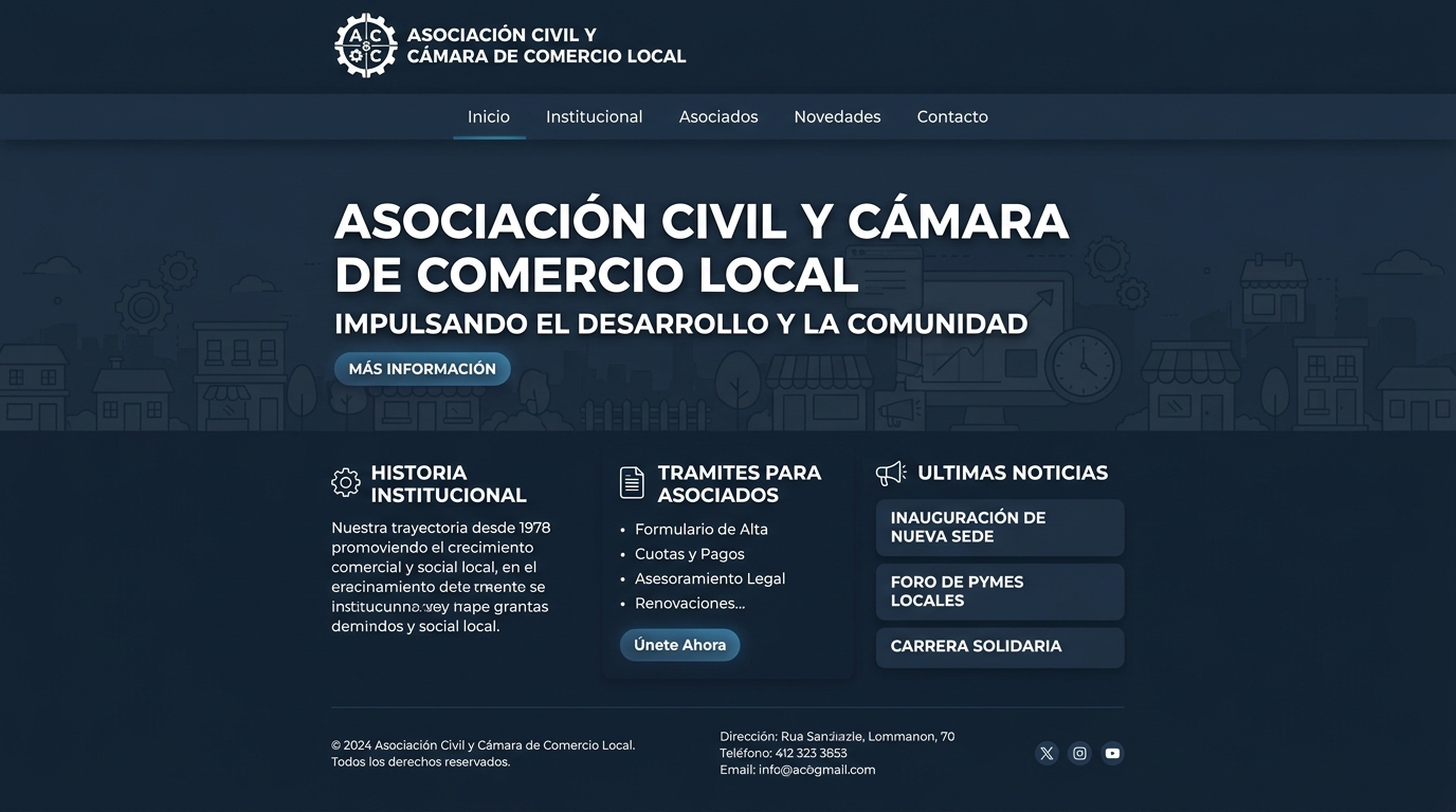 Maqueta Asociaciones Civiles