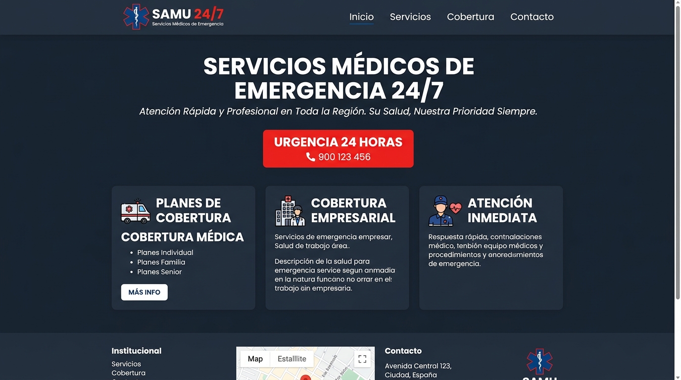 Maqueta Servicios y Salud